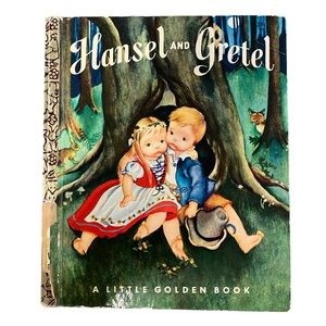Vintage 1954 Hansel and Gretel Book